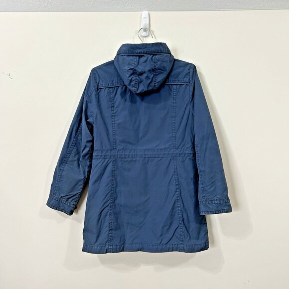 L.L. BEAN Women’s XS Petite Blue Coat Hooded Thinsulate Removable Fleece Lining - Picture 2 of 13